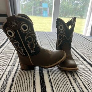 Toddler twister cowboy boots